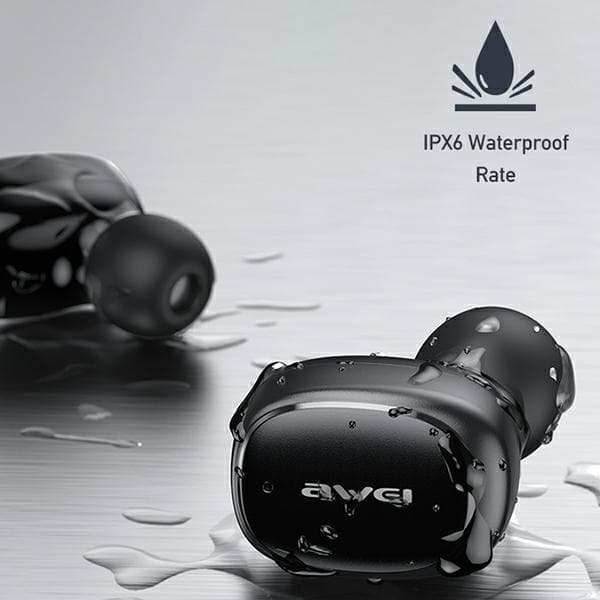 Awei TWS Bluetooth In-Ear øretelefon T13 Pro - Sort Black