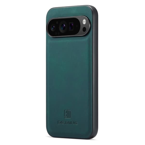 DG.MING Mobilskal till Google Pixel 10 Pro XL PU Läder Grön