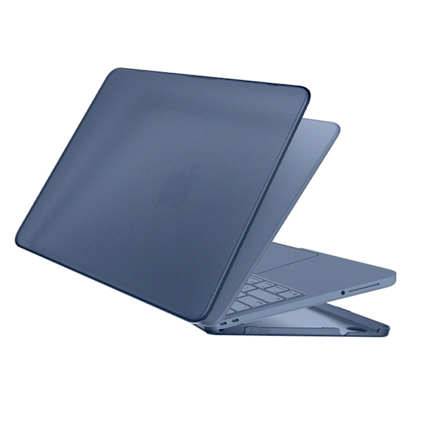 Tech-Protect Fodral För Macbook Neo 13 Soft Shell - Matte Indigo Blå
