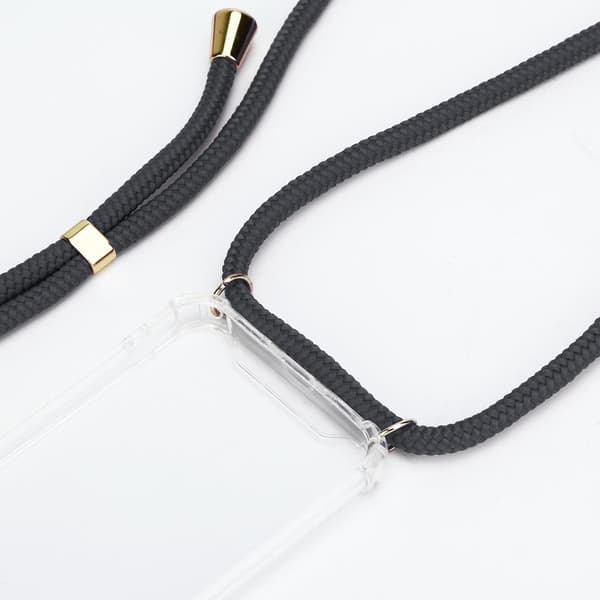 Boom Halsbandsrem Rope - Grey Cord