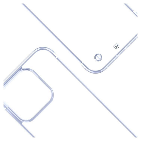 3MK Mobilskal till iPhone 15 Pro Just20g - Clear Transparent