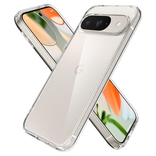 Spigen telefontaske til Google Pixel 9/9 Pro Ultra Hybrid - Krystalklar Transparent