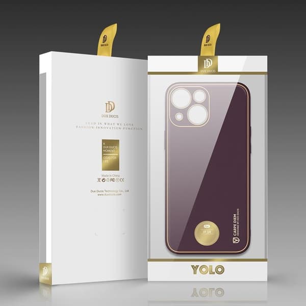 Dux Ducis iPhone 14 Plus -kuori Yolo - Lila Lila