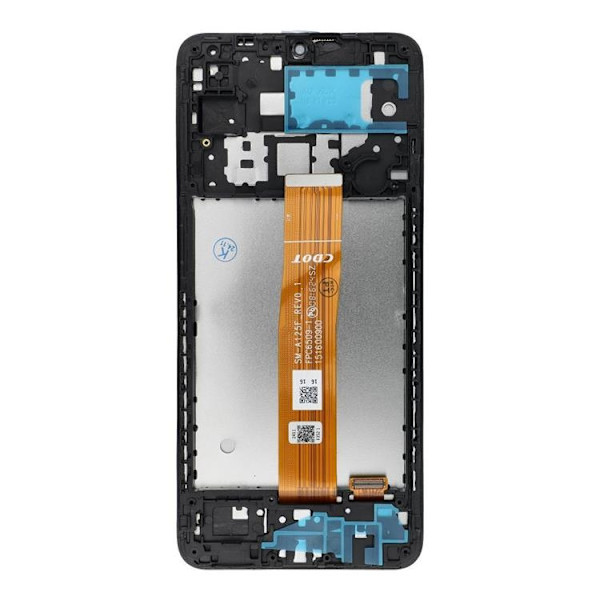 Galaxy A12 Skärm med LCD-display A125F NCC Svart