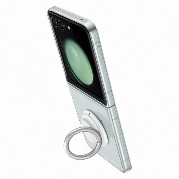 Samsung Galaxy Z Flip 5 Mobilskal Silikon Gadget - Clear Transparent