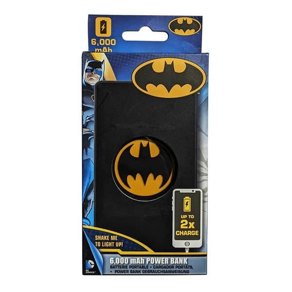 Batman Powerbank 6000 mAh Black