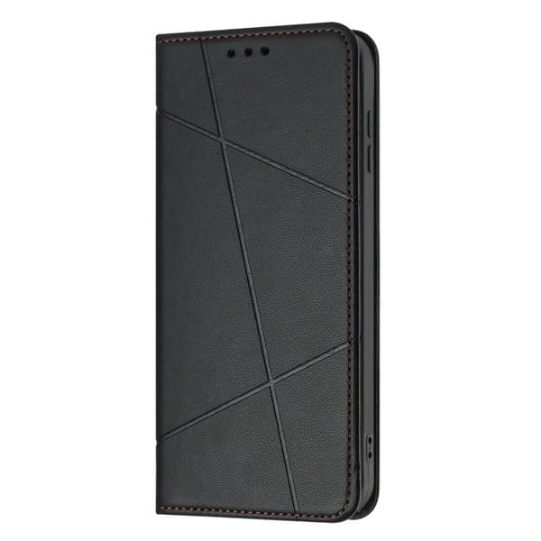 Plånboksfodral för Samsung Galaxy S26 Plus Konstläder Ställ - Svart