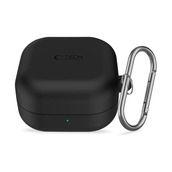 Tech-Protect Skal För Galaxy Buds 4/4 Pro Silikon Hook - Svart Svart