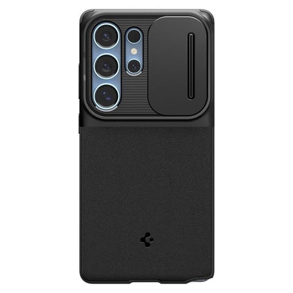 Spigen telefontaske til Galaxy S25 Ultra Optic Armor - Sort Svart