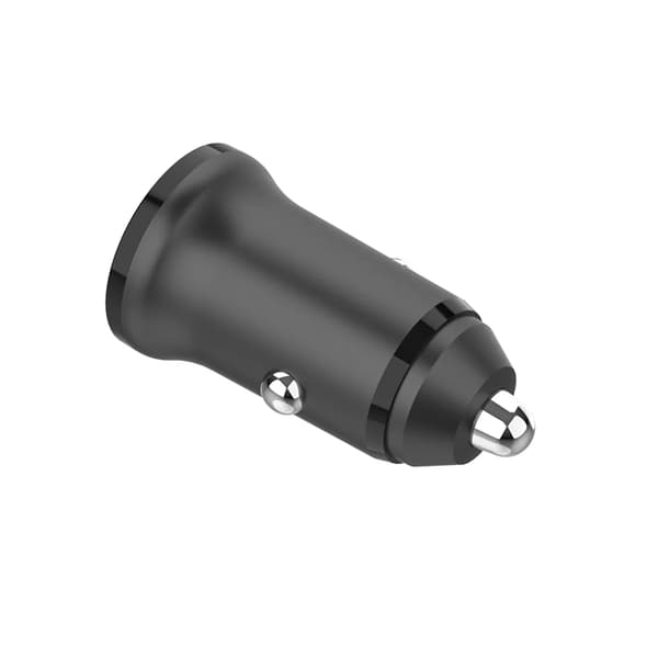 Gear Biloplader PD 30W QC 18W 1xUSB-C 1xUSB-A 12/24V Svart