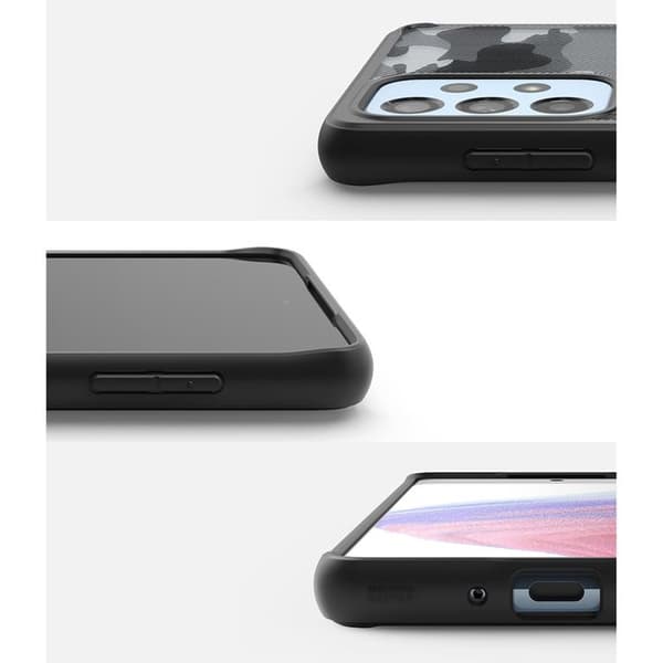 Ringke Fusion Matte Skal Galaxy A73 - Svart
