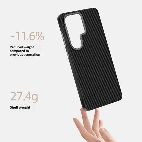 ABEEL Mobilskal för Samsung Galaxy S26 Plus Magnetiskt TPU PC - Svart
