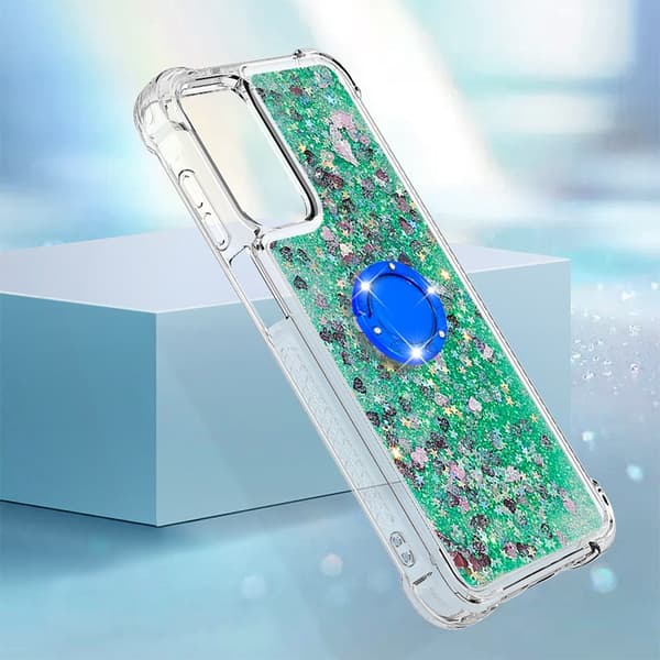 Mobilskal till Galaxy A17/A26 Kickstand Quicksand TPU - Grön Grön