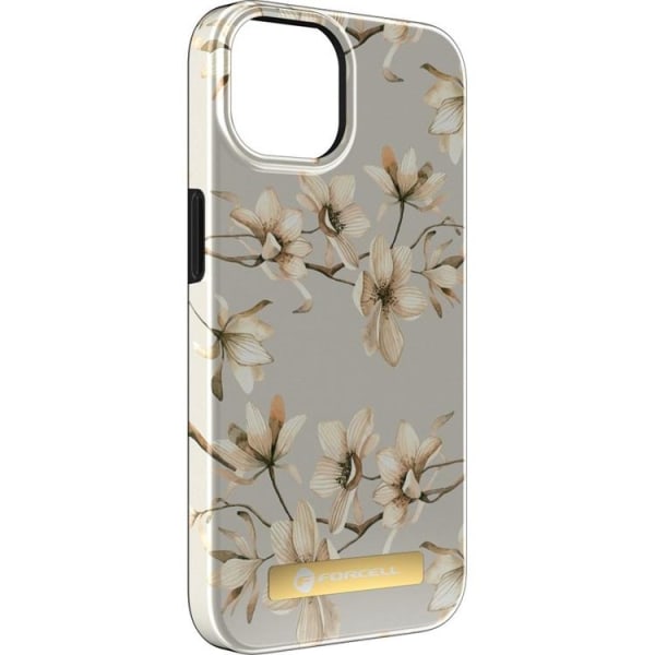 Forcell iPhone 15 Plus -puhelinkuori Magsafe Mirage - Spring Flowers