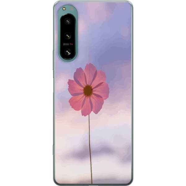 Mobilskal till Sony Xperia 5 IV med Rosa blomma
