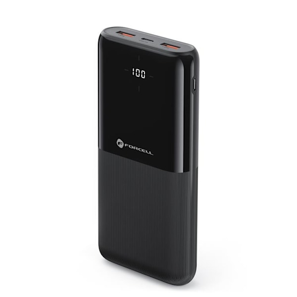 Forcell Powerbank 20000 mAh PD 20W P20k1 F-ENERGY - Svart Svart