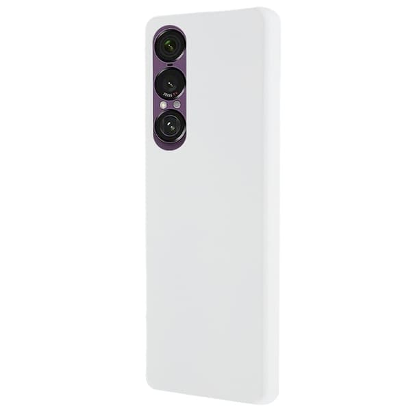 Mobilskal till Sony Xperia 1 VII Drop Proof Frosted - Vit Vit