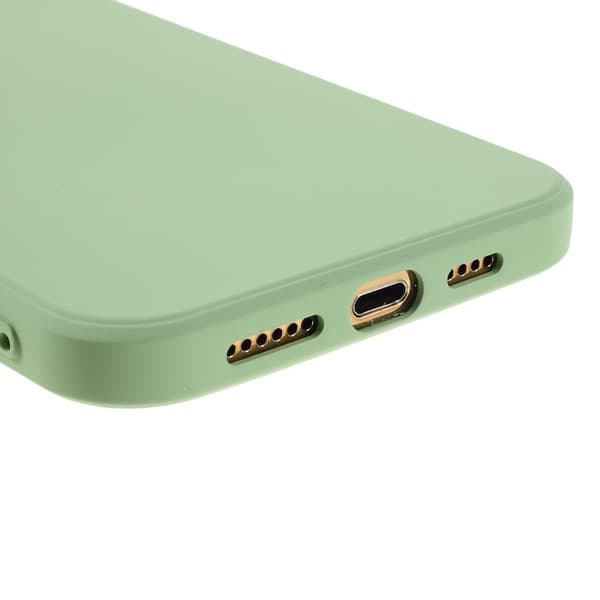 X-LEVEL Mobilskal till iPhone 12 Pro Max i Liquid Silicone - Ljusgrön