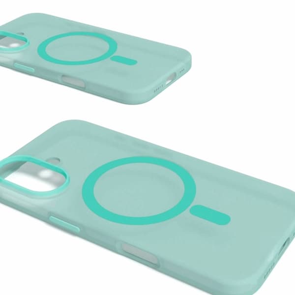 Puro Mobilskal till iPhone 16 Magsafe Daylight Silikon - Grön Grön