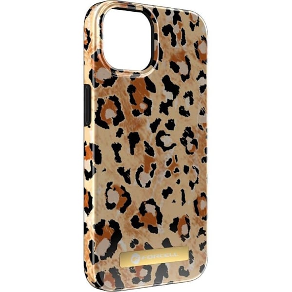 Forcell Mobilskal till iPhone 15 Plus Magsafe Mirage - Wild Panther Brun