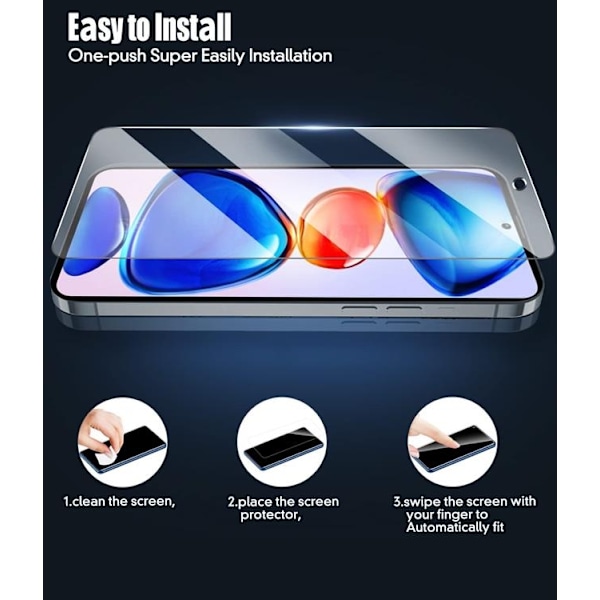 [2-PACK] Xiaomi Redmi Note 11/11S Härdat Glas Skärmskydd - Clear