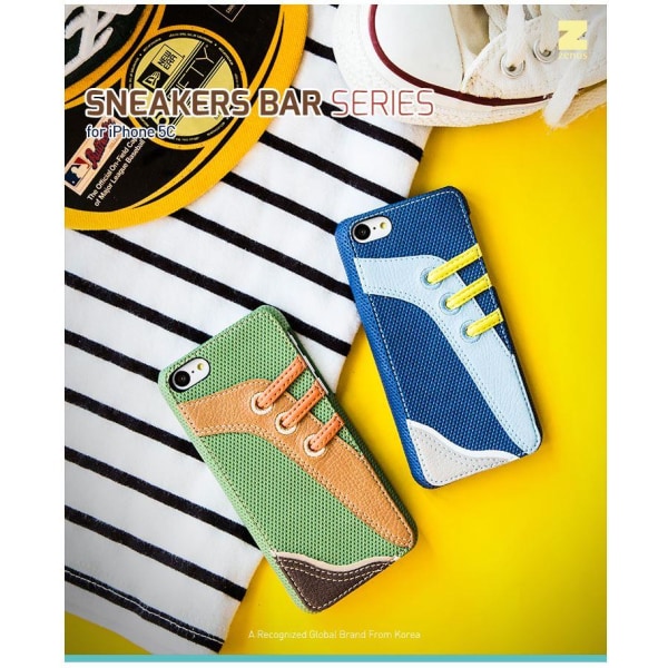 hale Antipoison daytime Sneakers BarBack Cover til Apple iPhone 5C (Camel) 4108 | 96 | Fyndiq