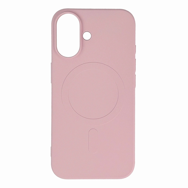 Mobilskal till iPhone 16e MagSafe Liquid Silikon - Rosa