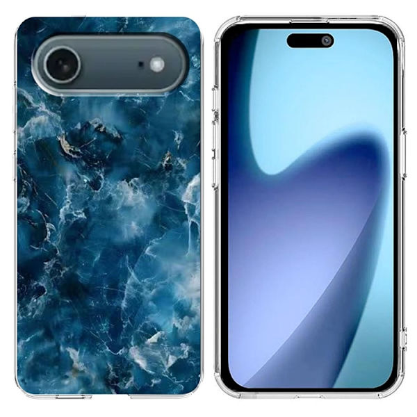 Mobilskal till iPhone Air Marble Pattern Printing Soft - Grå Grå