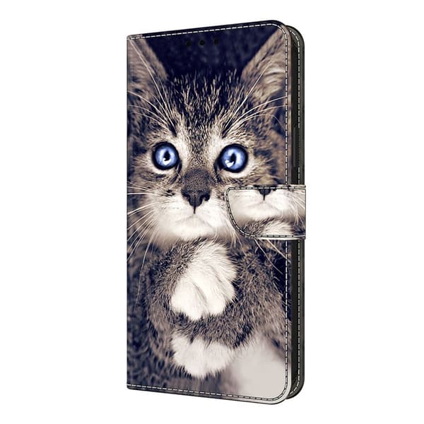 Plånboksfodral för Samsung Galaxy S26 Plus Konstläder Mönster - Svart