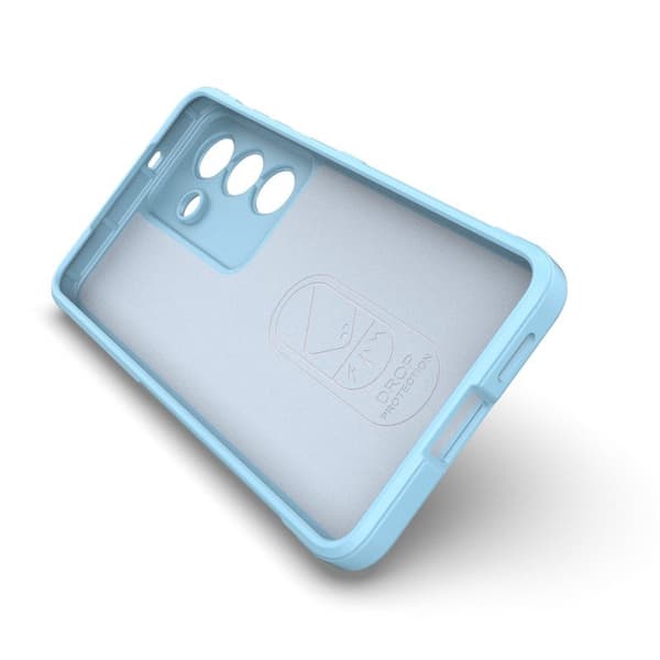 WANLONFENG Mobilskal för Samsung Galaxy S26 TPU - Ljusblå
