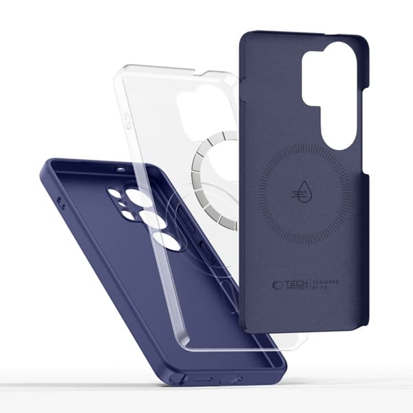 Tech-Protect Mobilskal För Galaxy S26 Ultra Magsafe Silikon - Cobalt Violet Lila