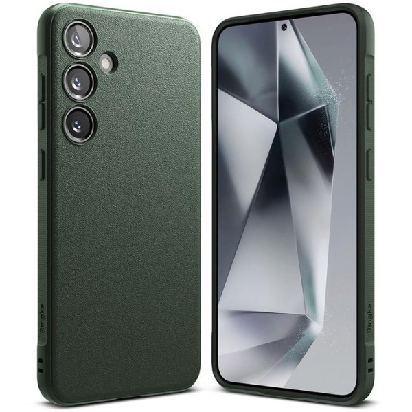 Ringke Galaxy S24 matkapuhelimen suojakuori Onyx - vihreä