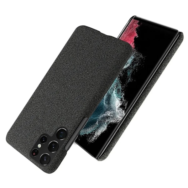 Galaxy S23 Ultra Mobilskal Impregnering - Svart Svart