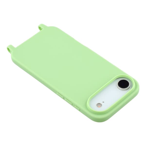 Mobilskal till iPhone Air TPU Shockproof med Lanyard - Grön Grön
