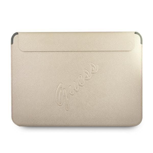 Guess Saffiano Script Tietokonehiha 13\" - Kulta Yellow