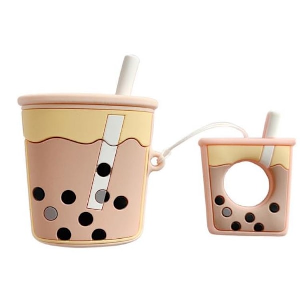 AirPods Pro Skal Boba Milk Tea Silikon - Beige Beige