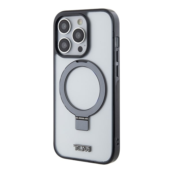 Tumi Mobilskal till iPhone 15 Pro MagSafe Transparent Ring Stand - Vit