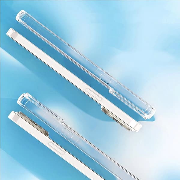 Telefontaske til iPhone 16 Pro Magsafe Clear Corner - Gennemsigtig Transparent