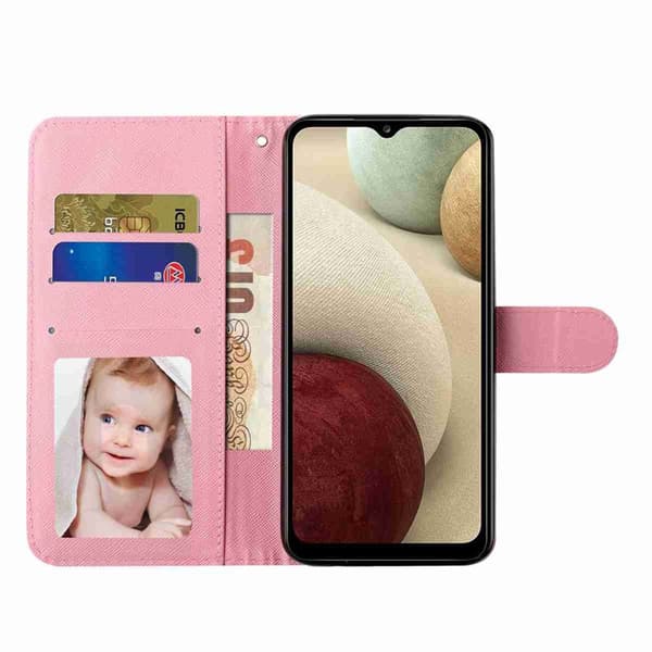 Plånboksfodral för Samsung Galaxy S26 Plus 3D-mönster Konstläder - Rosor