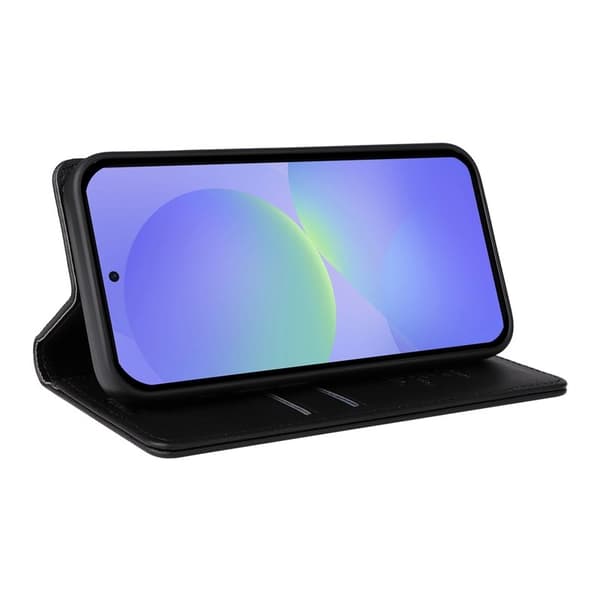 YIKATU Samsung Galaxy A37 Plånboksfodral Konstläder - Svart