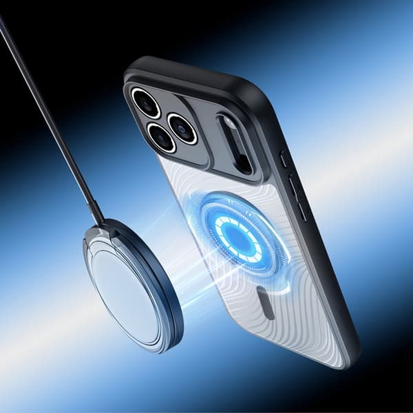 Dux Ducis Telefontaske til iPhone 17 Pro MagSafe Aimo - Sort Svart