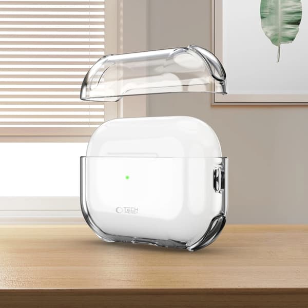 Tech-Protect Apple Airpods Pro 3 Skal Bounce - Clear Transparent