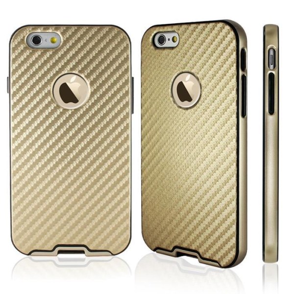 Mercury Bumper Skin Cover Apple iPhone 6S Gold -puhelimelle