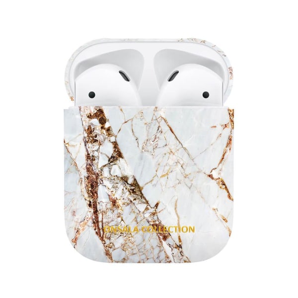 Onsala Collection Airpods Fodral - White Rhino Marble