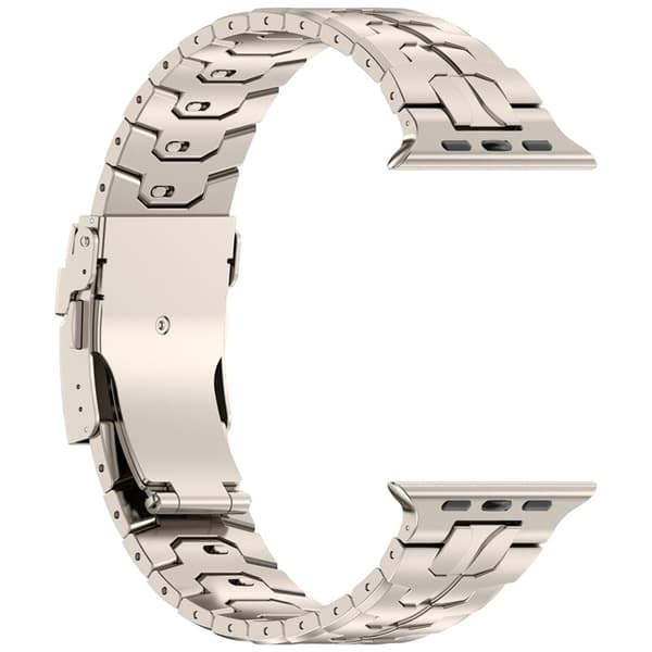 Apple Watch (38/40/41/42mm) Armband Titan Alloy Grå