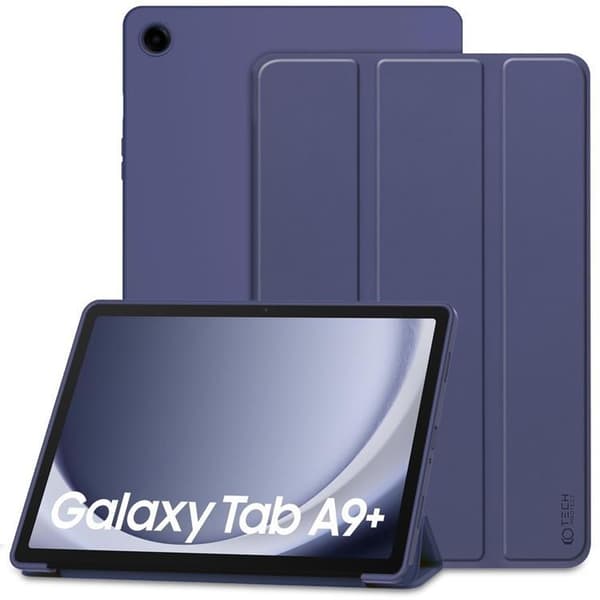 Tech-Protect Galaxy Tab A9 Plus Kotelo Smart - Navy Blå