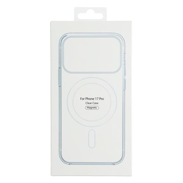 Mobilskal till iPhone 17 Pro MagSafe TPU Acrylic - Transparent Transparent