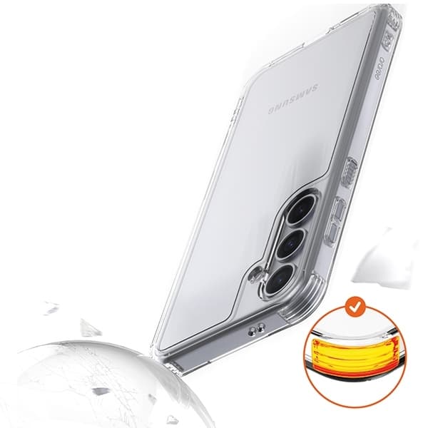 Araree Telefontaske til Galaxy S24 Flexield - Gennemsigtig