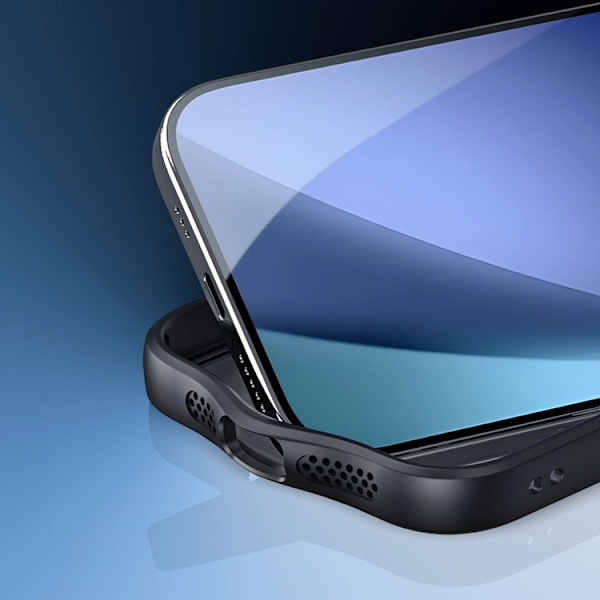Dux Ducis Telefontaske til iPhone 17 Aimo - Sort Svart