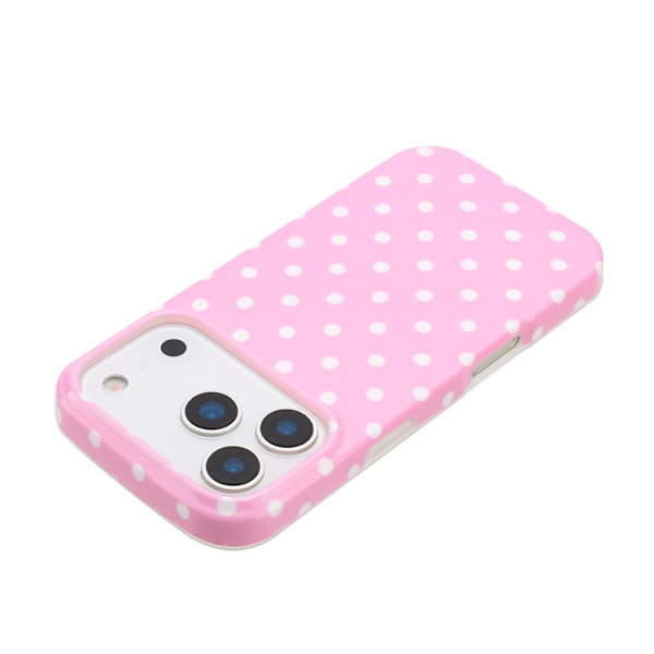 Mobilskal till iPhone 17 Pro Dot Design Imd Tpu Rosa